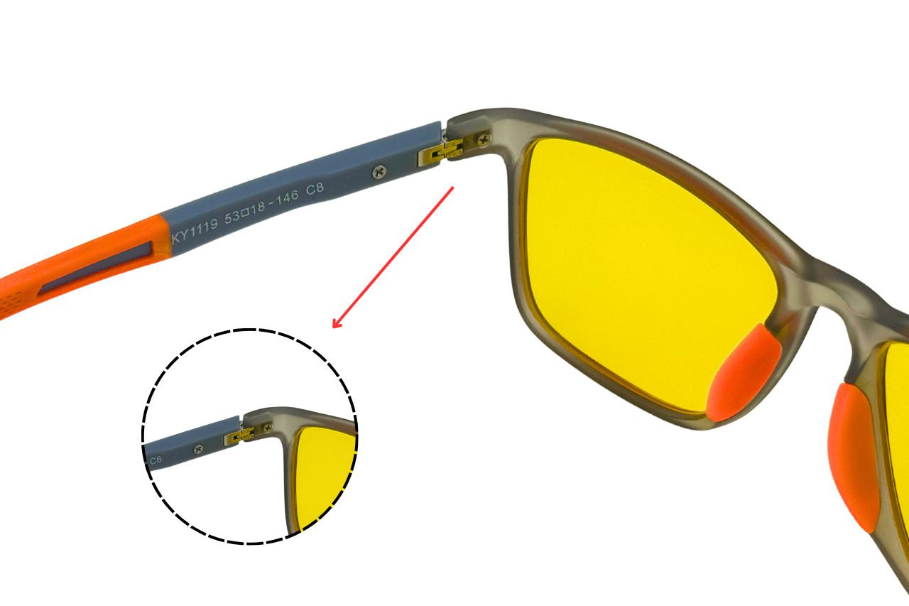 Blue light blocking glasses day time, computer, yellow, biohacking, India
