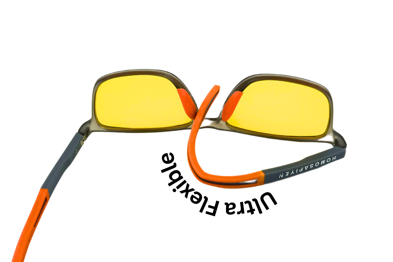 Blue light blocking glasses day time, computer, yellow, biohacking, India