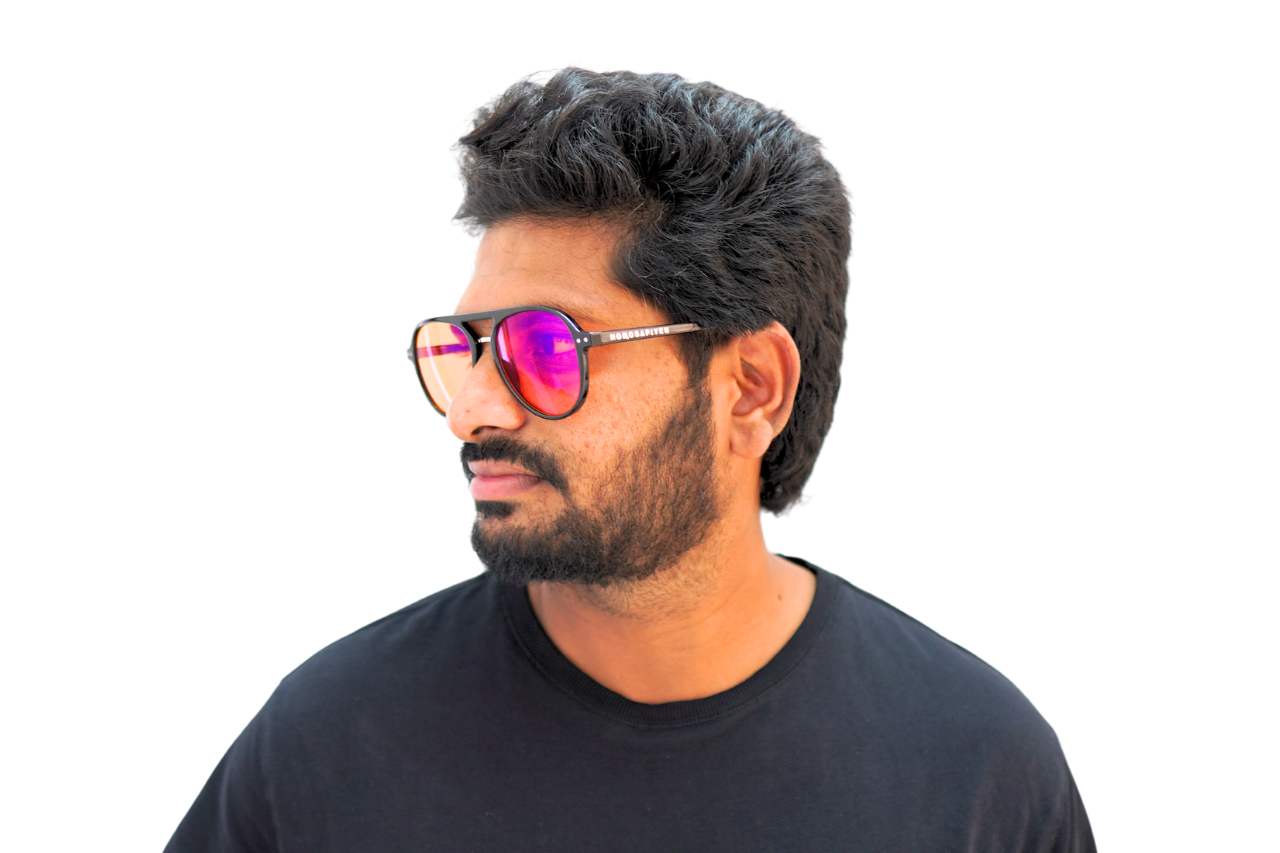Blue light blocking glasses night time, sleep, red, orange, biohacking, India