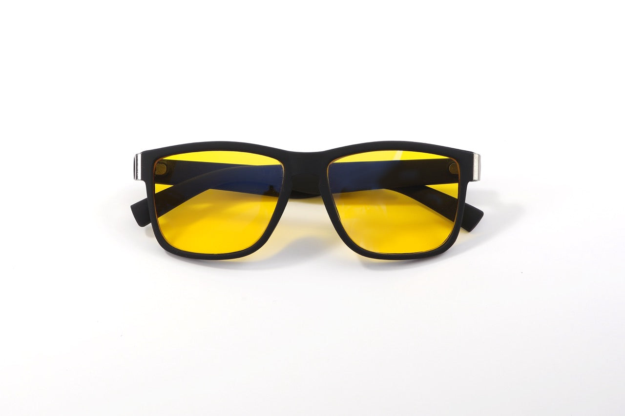 Blue light blocking glasses day time, computer, yellow, biohacking, India