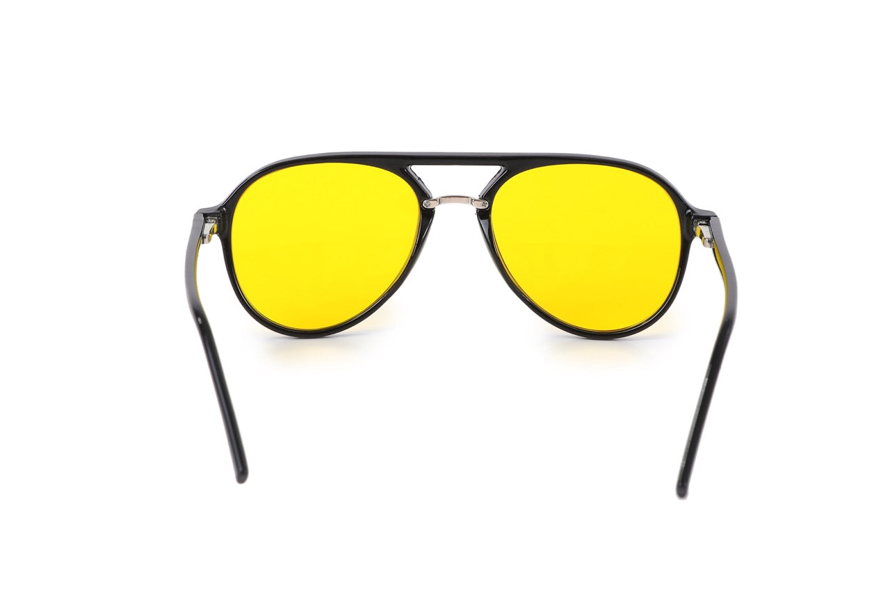 Blue light blocking glasses day time, computer, yellow, biohacking, India