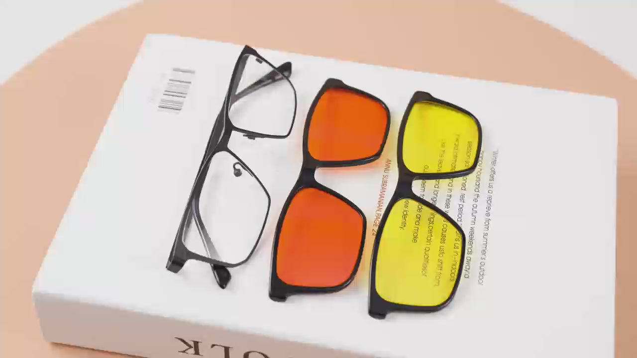Load video: Homosapiyen Day &amp; Night Pro Glasses